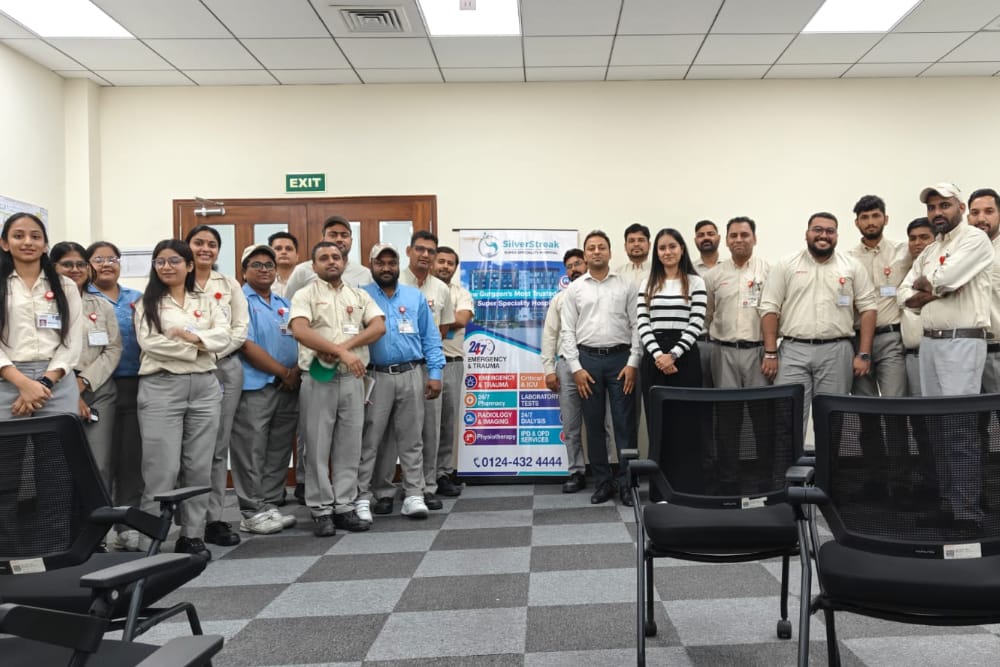 Healthy Weight Management Session at Denso Manesar by Silver Streak Hospital