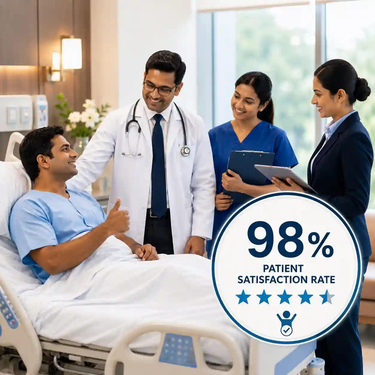 98_ Patient Satisfaction Rate