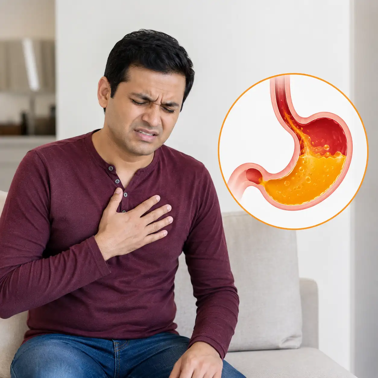 Chronic Heartburn or Acid Reflux