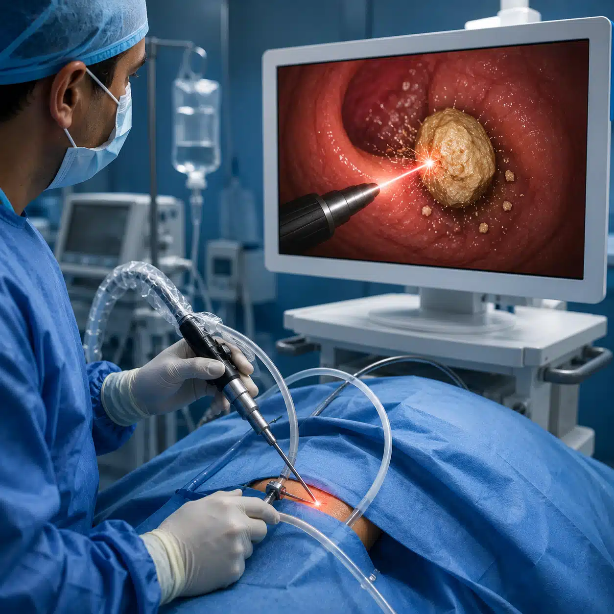 Laser-stone-removal